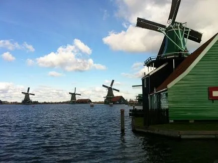 Zaanse Schans cum să ajungi acolo și ce să vezi, Amsterdam pe aer