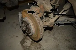 Înlocuirea CV-articulații (grenade), reparații auto ca un hobby