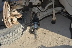 Înlocuirea CV-articulații (grenade), reparații auto ca un hobby