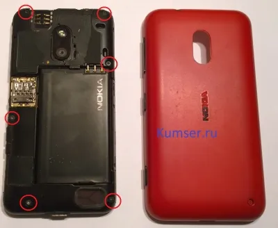 Înlocuirea butoanele de control al volumului de pe telefonul Nokia Lumia 620, mobile de reparații Electronice