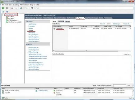 Note sysadmin - clonarea unui ESXi mașină virtuală VMware folosind clientul vSphere