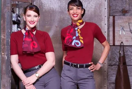 10 uniforme de stewardesă cele mai frumoase