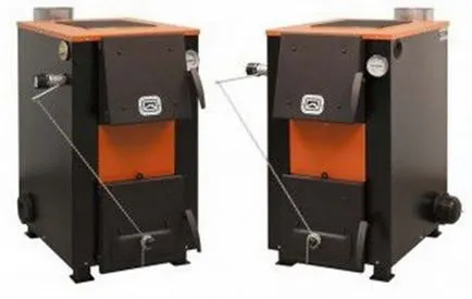 Автоматика за ефективно управление на котли на твърдо гориво изгаряне на дърва за огрев