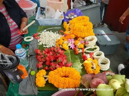 Amulete și farmece de flori din Thailanda