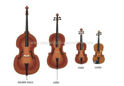 Ceea ce este mai mică decât vioara sau violoncel