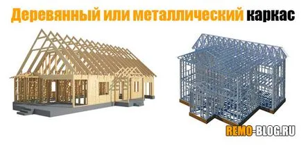 Blog-ul din lemn sau metal cadru pentru constructii