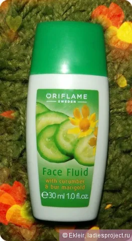 Day Cream-folyadék - uborka és öröklés - az Oriflame -, fényképek és ár