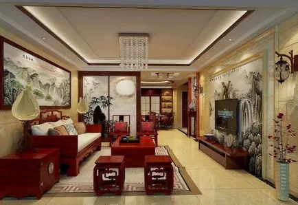 Design interior în stil chinezesc, selecție de mobilier, materiale de construcții și decorațiuni