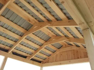 Gable, négy és pergola tető shestiskatnye saját kezébe rajzok, fotók és videó