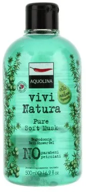 Gel de dus - Aquolina vivi pur gel de duș Natura moale baie de mosc - 322 ruble