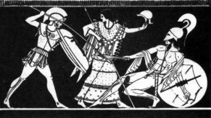 Hector - a vezető a trójai erők elleni háborúban a Achaeans, megölte Achilles, az ősi istenek és hősök