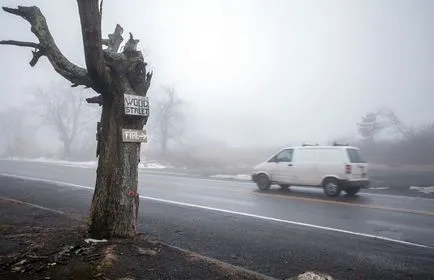 Ghost гр Centralia (САЩ, Пенсилвания) - снимки на града и кратка история