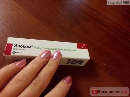 medicamente hormonale Schering AG Elokim (elocom) - «I si eczema mea