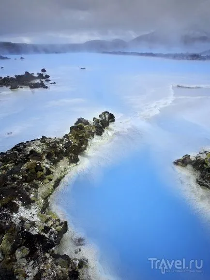 Geotermikus Complex kék lagúna víz tejelő Izland