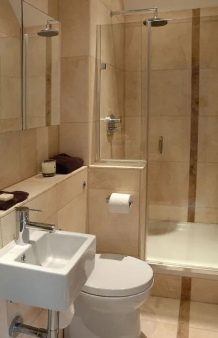 Tervezési ötletek kis fürdőszoba