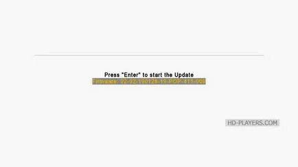 Instrucțiuni pentru actualizarea firmware-ului (firmware) de pe playere media popcornhour