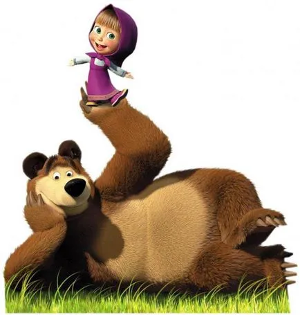 Hogyan, hogy a rajzfilm „Mása és Medve”