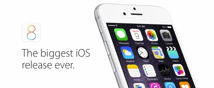 Hogyan upgrade iPhone, iPod vagy iPad iOS 8