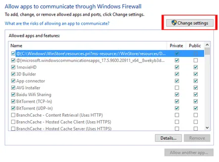 Cum de a ocoli un firewall blocat (firewall) windowsi făcut pentru a lucra prin intermediul programului