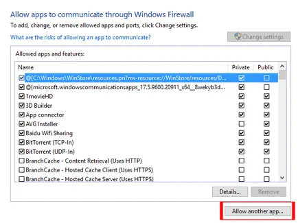 Cum de a ocoli un firewall blocat (firewall) windowsi făcut pentru a lucra prin intermediul programului