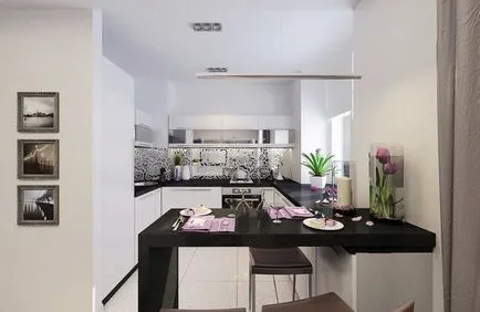 Cum să se separe bucătărie în apartament studio de 15 exemple de inspirație - Inspirație