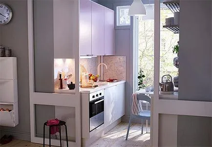 Hogyan lehet elválasztani a konyha a stúdió apartman 15 inspiráló példa - Inspiráció