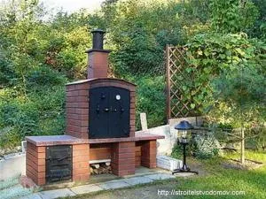 Hogyan építsünk egy smokehouse Grill smokehouse tégla a kezüket, baryubekyu, rézműves-smokehouse származó