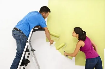 Как да боядисате стените в къщата