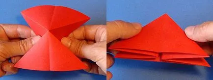 Hogyan készítsünk origami papír tigris