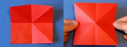 Hogyan készítsünk origami papír tigris