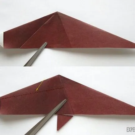 Как да се сгъва оригами патица от хартия, expertoza