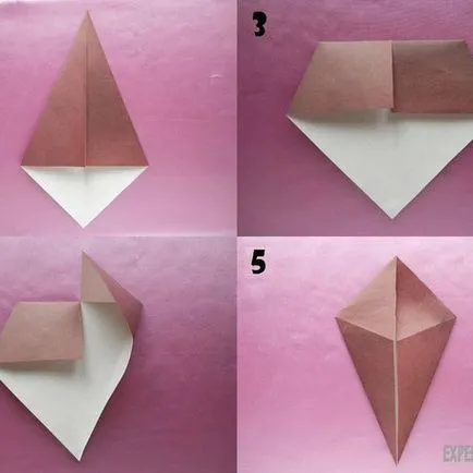 Cum să se plieze rață origami din hârtie, expertoza