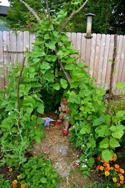 Hogyan készítsünk egy sátrat a gyerekeknek a kezüket sarkában mesék és álmok