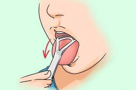 Как да премахнете плаката от езика