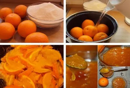 Cum sa faci gem de portocale - atât rețete tradiționale și neobișnuite