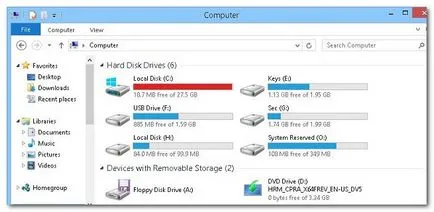 Cum de a consolida scrisoarea specifice dispozitivului USB, ferestre alb