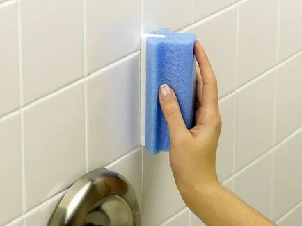 Hogyan visszavonja, mint eltávolítani a gomba a falon a fürdőszobában, a lakás lehetőség