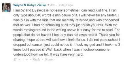 Всеки може да провери дислексия, благодарение на онлайн симулатор