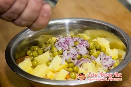 A klasszikus vinaigrette recept lépésről lépésre fotók