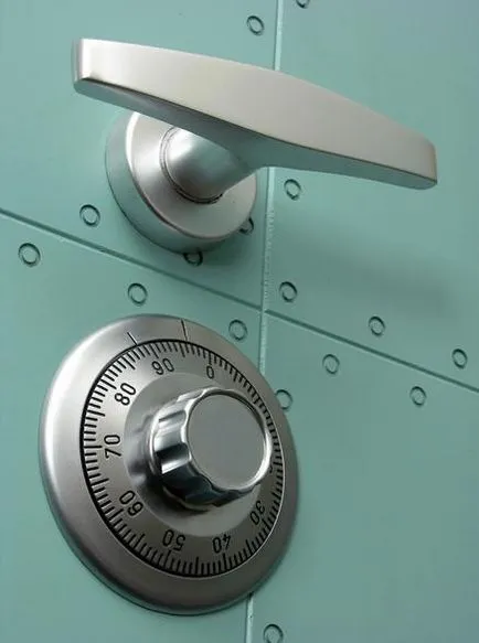 Кодиран механични брави, за да изберете и да зададете своя собствена