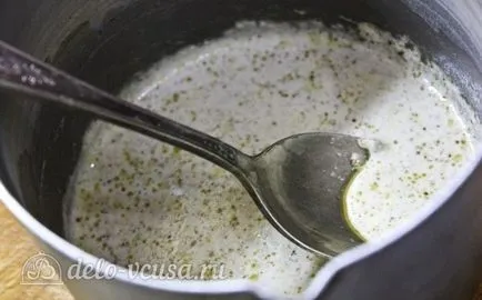 Cream brokkoli leves recept egy fotó - egy lépésről lépésre főzés krémleves brokkoli és tejszín