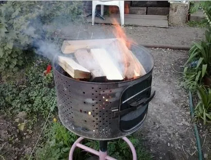 Hol a régi mosógép, hogy megszabaduljon a technológia és ad ez a második élet