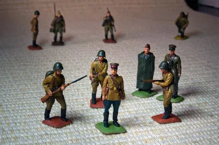 Modelarea miniaturile militare din plastilină (70 poze)