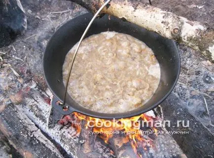 Elk pörkölt burgonyával - főzés a férfiak