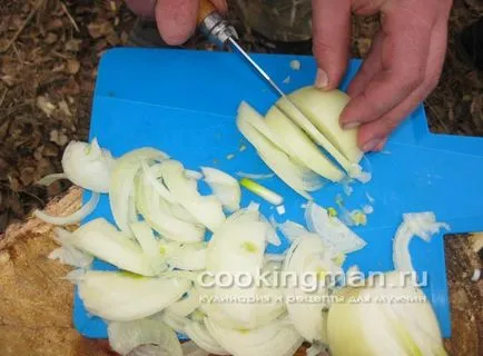 Elk pörkölt burgonyával - főzés a férfiak