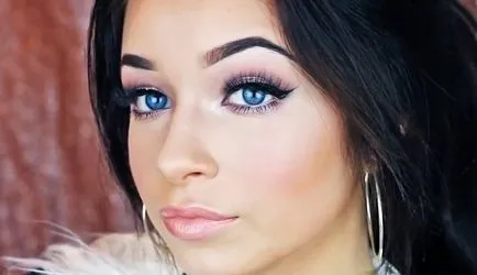 Make-up nyíl és árnyék (lépésről lépésre) - Női hely a szépségről és a kapcsolatok