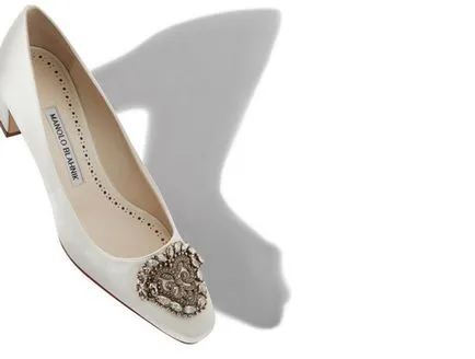 Manolo Blahnik de colectare pantofi de nunta lansat