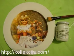 Mesterkurzus - közvetlen decoupage lemezek