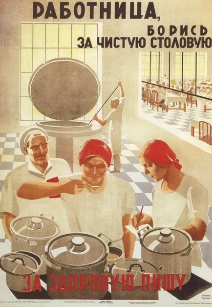 Menü szovjet étkezdék