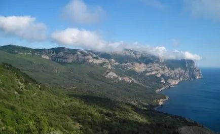 Cape Aya (Crimeea) fotografii, harta, plaje, floră